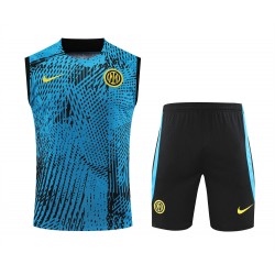 Football Club Internazionale Milano Men Vest Sleeveless Football Set 2024