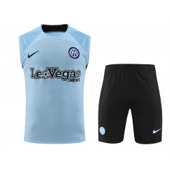 Football Club Internazionale Milano Men Vest Sleeveless Football Suit 2024