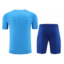 Juventus FC Men Goalkeeper Short Sleeves Football Kit Blue 2024