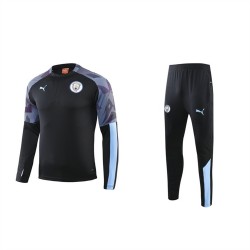 Manchester City FC Kid Long Sleeves Football Kit