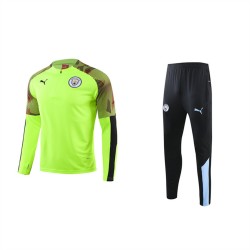 Manchester City FC Kid Long Sleeves Football Suit