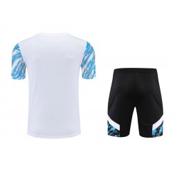 Olympique De Marseille Men Short Sleeves Football Kit