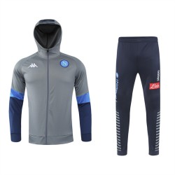 SSC Napoli Men Long Sleeves Jacket Coat Football Suit