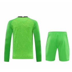 Tottenham Hotspur FC Men Goalkeeper Long Sleeves Football Suit Green