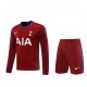 Tottenham Hotspur FC Men Goalkeeper Long Sleeves Football Suit Wine Red