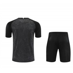 Tottenham Hotspur FC Men Goalkeeper Short Sleeves Football Suit Black