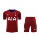 Tottenham Hotspur FC Men Goalkeeper Short Sleeves Football Suit Wine Red