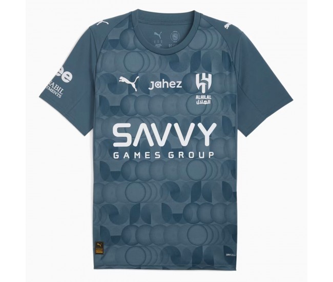 Al Hilal Saudi FC Mens Third Soccer Jersey 2025