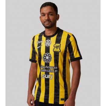 Al-Ittihad Club Mens Home Authentic Soccer Jersey 2025