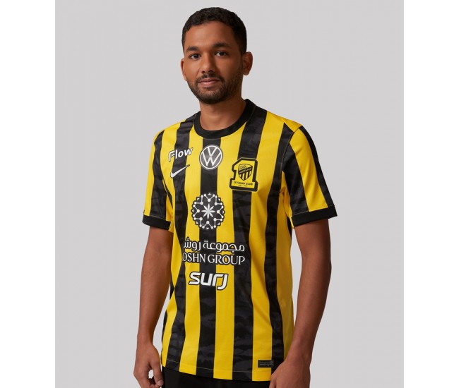 Al-Ittihad Club Mens Home Authentic Soccer Jersey 2025
