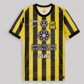 Al-Ittihad Club Mens Home Soccer Jersey 2025