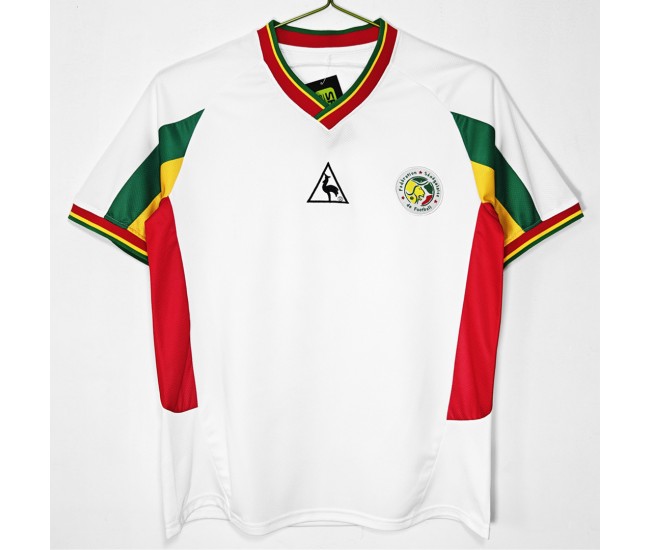 Senegal Men Home Retro Soccer Jersey 2002