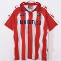 Atletico Madrid Men Home Retro Soccer Jersey 1995