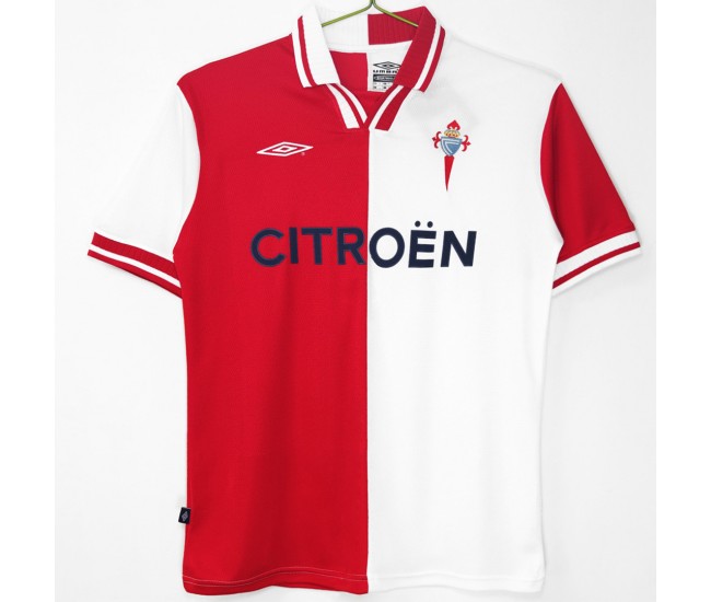 Celta Vigo Men Third Retro Soccer Jersey 2001