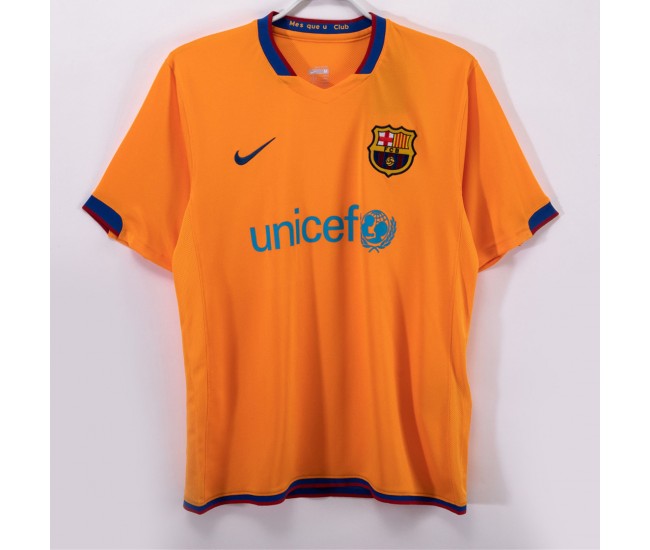 FC Barcelona Men Away Retro Soccer Jersey 2006