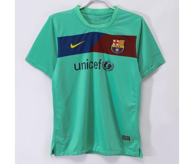 FC Barcelona Men Away Retro Soccer Jersey 2010