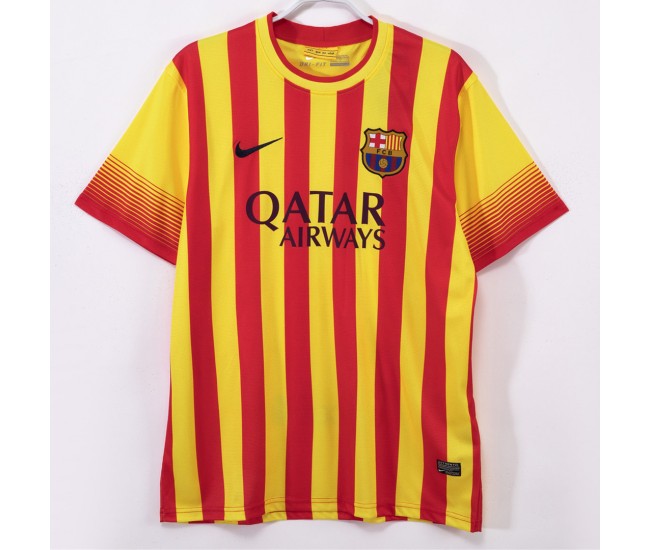 FC Barcelona Men Away Retro Soccer Jersey 2013