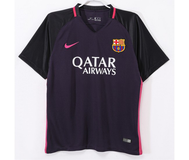 FC Barcelona Men Away Retro Soccer Jersey 2016