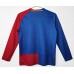 FC Barcelona Men Home Long Sleeve Retro Soccer Jersey 2008