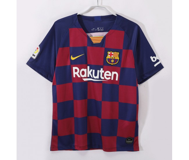 FC Barcelona Men Home Retro Soccer Jersey 2019