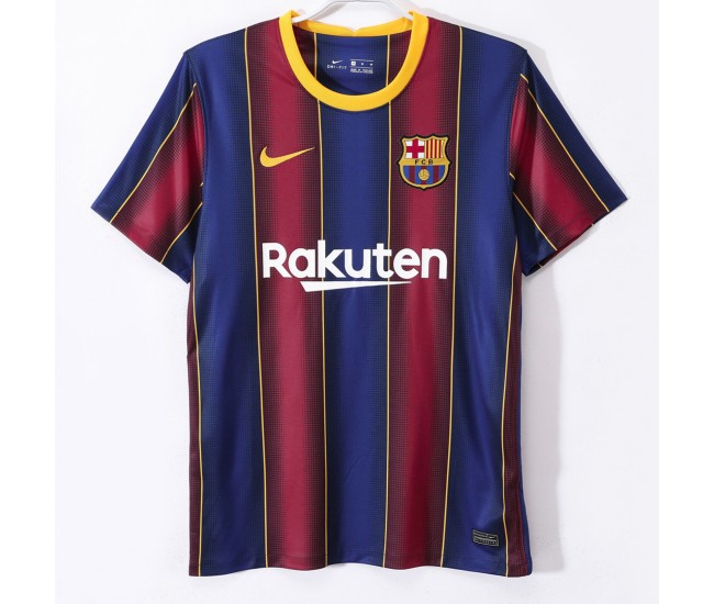 FC Barcelona Men Home Retro Soccer Jersey 2020