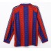 FC Barcelona Men Home Long Sleeve Retro Soccer Jersey 1995 FC Barcelona Men Home Long Sleeve Retro Soccer Jersey 1995