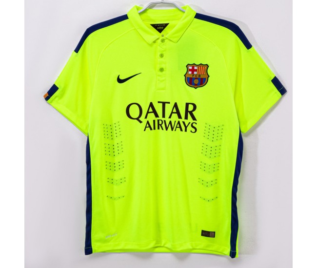 FC Barcelona Men Third Retro Soccer Jersey 2014