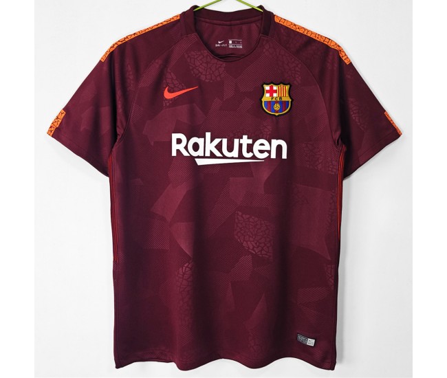 FC Barcelona Men Third Retro Soccer Jersey 2017