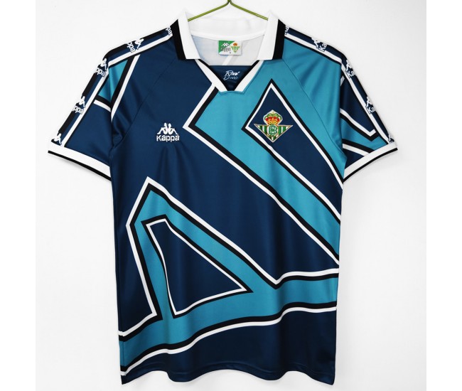 Real Betis Men Away Retro Soccer Jersey 1995 Real Betis Men Away Retro Soccer Jersey 1995