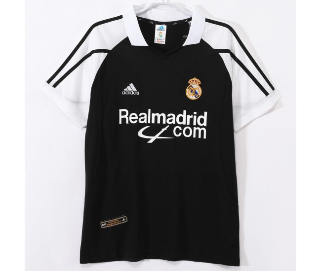 Real Madrid Men Away Retro Soccer Jersey 2001