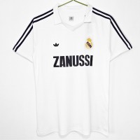 Real Madrid Men Home Retro Soccer Jersey 1984