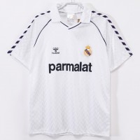 Real Madrid Men Home Retro Soccer Jersey 1986