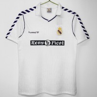 Real Madrid Men Home Retro Soccer Jersey 1988 Real Madrid Men Home Retro Soccer Jersey 1988