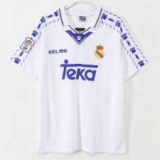 Real Madrid Men Home Retro Soccer Jersey 1996 Real Madrid Men Home Retro Soccer Jersey 1996