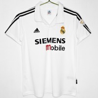 Real Madrid Men Home Retro Soccer Jersey 2002