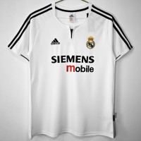 Real Madrid Men Home Retro Soccer Jersey 2003 Real Madrid Men Home Retro Soccer Jersey 2003