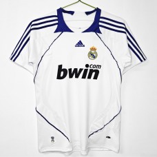Real Madrid Men Home Retro Soccer Jersey 2007 Real Madrid Men Home Retro Soccer Jersey 2007