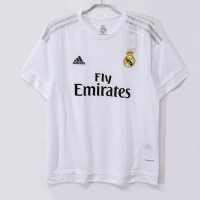 Real Madrid Men Home Retro Soccer Jersey 2015