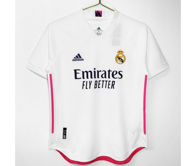 Real Madrid Men Home Retro Soccer Jersey 2020