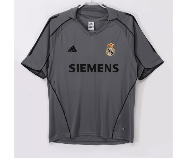 Real Madrid Men Third Retro Soccer Jersey 2004