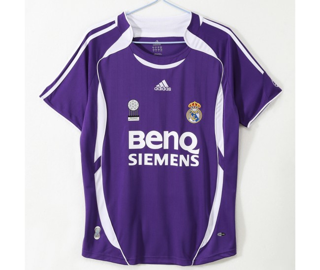 Real Madrid Men Third Retro Soccer Jersey 2006