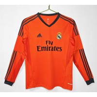Real Madrid Men Third Long Sleeve Retro Soccer Jersey 2013 Real Madrid Men Third Long Sleeve Retro Soccer Jersey 2013