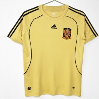 Spain Men Away Retro Soccer Jersey 2008