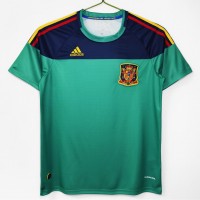 Spain Men Goalkeeper Retro Soccer Jersey 2010