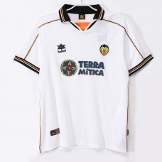 Valencia CF Men Home Retro Soccer Jersey 1999 Valencia CF Men Home Retro Soccer Jersey 1999