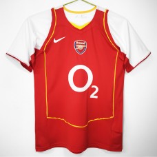 Arsenal FC Men Home Retro Soccer Jersey 2004 Arsenal FC Men Home Retro Soccer Jersey 2004