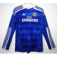 Chelsea Mens Home Long Sleeve Soccer Jersey 2011