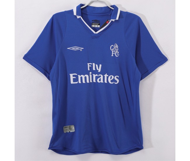 Chelsea Mens Home Soccer Jersey 2001
