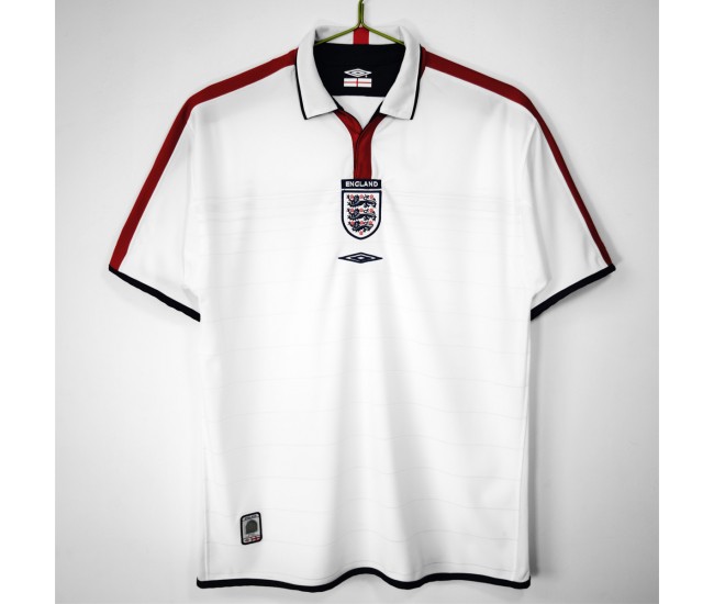 England Men Home Retro Soccer Jersey 2004 England Men Home Retro Soccer Jersey 2004