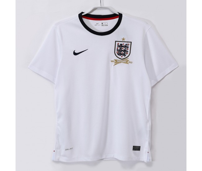 England Men Home Retro Soccer Jersey 2013